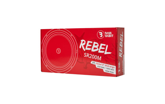 BASS HABIT SPL REBEL 8" midrange 4Ohm, Image 5