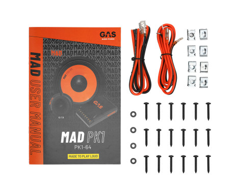 GAS MAD Level 1 Component kit 6.5'', Image 21