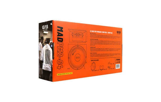 GAS MAD Level 2 Midrange Driver 6.5, Image 4