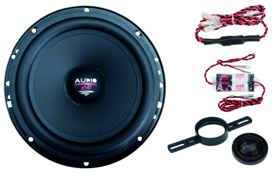 HX-SERIES SQ 165 mm 2-Way EASY MOUNTING NEODYM Compo System -Made in Germany-