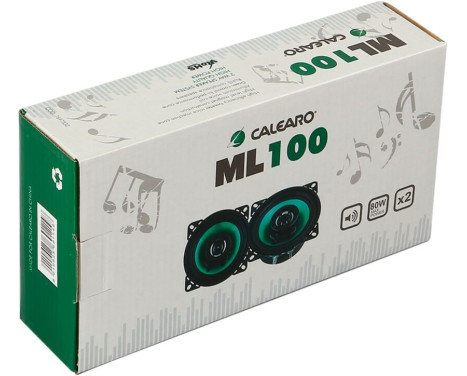 Speaker 2-ways 100mm 80W 1 Pair, Image 2