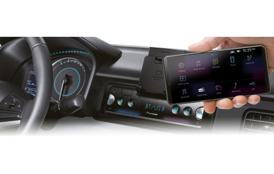Pioneer SPH-10BT 1 DIN radio with Bluetooth, USB and Spotify, Image 8