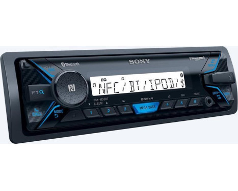 Sony DSX-M55BT - 1-DIN Marine radio - Waterproof - Bluetooth