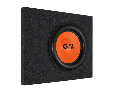 10" ready-made subwoofer box for Scania CR20 with MAD S1-104 subwoofer, 250Watt RMS, 4Ohm