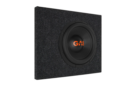 10" ready-made subwoofer box for Scania CR20 with MAD S2-10D2 subwoofer, 300Watt RMS, 2+2Ohm