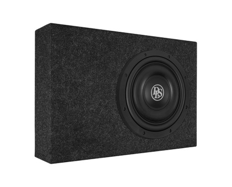 10" ready-made subwoofer box for Volvo FH/FM with DLS RCS10d2 600W RMS, 2+2Ohm
