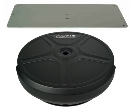 28cm Spare Wheel Subwoofer in Aluminum Housing with Internal Mono Amplifier + SW11 MOUNTING KIT, Image 2