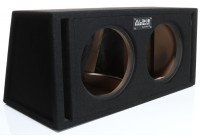 AUDIO SYSTEM Double-empty-housing. Bass-reflex-housing 2x30 Liter for 2x25 cm Bass