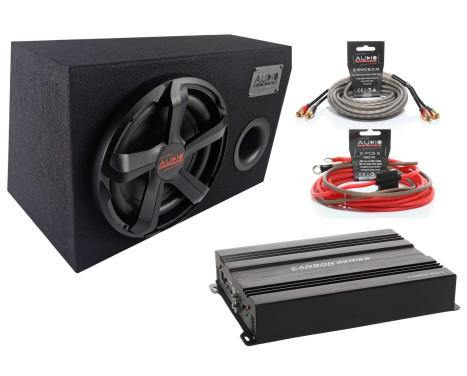 AUDIO SYSTEM Subwoofer set CARBON 10 BR + CARBON-200.4 + Wiring