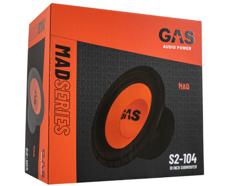 GAS MAD Level 2 Subwoofer 10" 4 Ohm, Image 5