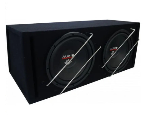 M-Series EVO HIGH EFFICIENT Subwoofer 2x42 liters with BR12-2 + 2x M12 DC EVO 2x 650/500 Watt