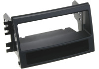 1-DIN Panel with storage tray. Kia Soul 2008-2011 Color: Black