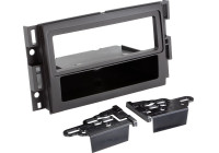 1-DIN radio panel with compartment GM various vehicles (METRA)