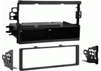 1-DIN radio panel with storage compartment Chevrolet/Pointiac/Suzuki black