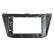 2-DIN 10" plate VW Tiguan 2016-2021 Piano Black, Thumbnail 2
