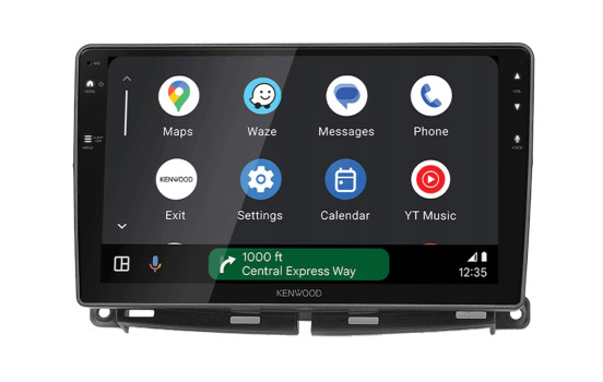 2-DIN 9" panel Fiat 500 07/2015 - 08/2024 black, Image 4