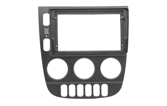 2-DIN 9" Panel Mercedes Benz ML-Class 1998-2005 Black