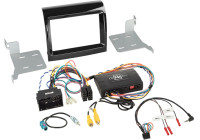 2-DIN Flush-Mount Kit + Info Adapter Fiat Ducato/ Citroën Jumper/ Peugeot Boxer(250*) 2016-> Piano Lacquer Z