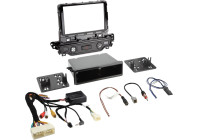 2-DIN Flush-Mount KIT with Storage Tray Kia Niro 2017- Black