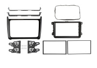 2-DIN frame Volkswagen Polo 2014-2017 Piano Black