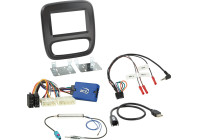 2-DIN kit Fiat/Nissan/Opel/Renault manual climate control