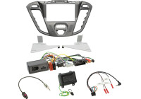 2-DIN Kit Ford Custom 2012-2016 Euro 5 Silver