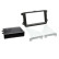 2-DIN Kit with storage compartment Skoda/VW Black, Thumbnail 2