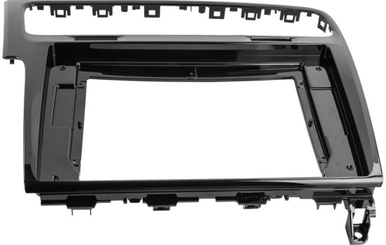 2-Din Panel 10" with storage compartment VW Golf 7 2012-2020 Black, Image 4