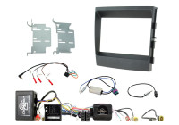 2-DIN Panel Kit Porsche Panamera 2009-2016 SWI/Amp MOST black