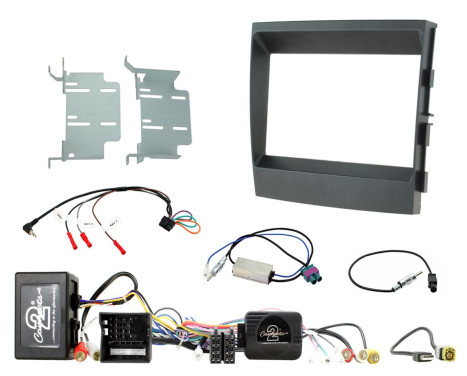2-DIN Panel Kit Porsche Panamera 2009-2016 SWI/Amp MOST black