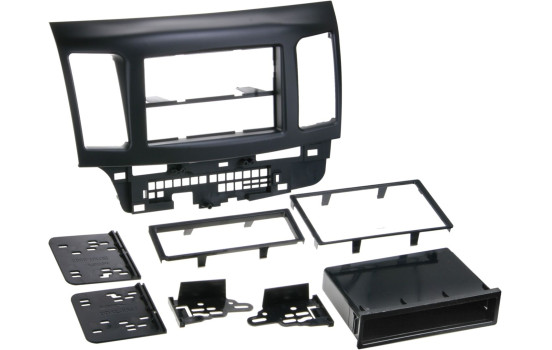 2-DIN Panel Mitsubishi Lancer | 2007-2017 | Colour black