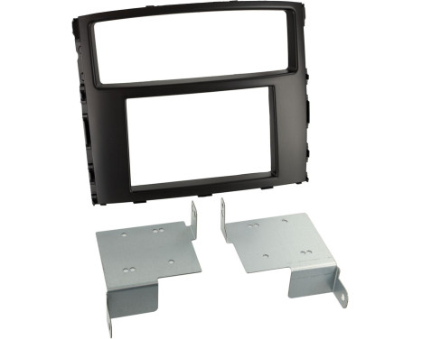 2-DIN Panel Mitsubishi Pajero/Shogun 2014-2019 Color: Piano Black