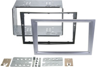 2-DIN Panel Opel Combo/Corsa C/ Meriva/ Tigra - Color: Matt Chrome