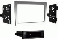 2-DIN Panel Porsche 911/ Boxster/ Cayman -> Color: Silver (METRA)