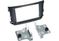 2-DIN Panel Smart Smart For Two BR451 2010-2015 Color: Black