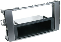 2-DIN Panel Toyota Auris 2007-2012 - Color: Anthracite Gray