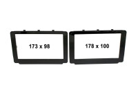 2-DIN Panel Toyota Hilux 2015> Color: Black