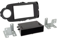 2-DIN Panel Toyota Yaris 2014-2019 Color: Black