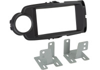 2-DIN Panel Toyota Yaris 2014- 2019 Color: Black