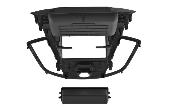 2-DIN Panel with compartment Ford Transit 2014-2019, Image 4