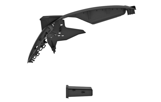 2-DIN Panel with compartment Ford Transit 2014-2019, Image 5