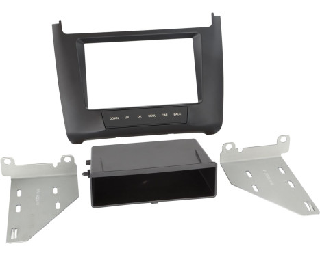 2-DIN Panel with pocket Volkswagen Polo V (Typ 6C) 2014-2019