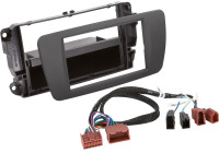 2-DIN Panel with Storage Compartment Seat Ibiza tuam gray