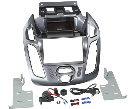 2-DIN Radio Panel INBAY®Ford Transit Connect (PJ12) / Tourneo Connect (PJ12) 2013-2018 Nebula