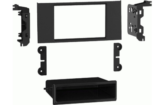 2-DIN radio panel with storage compartment Land Rover Range Rover (LM) (METRA)