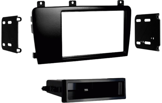2-DIN radio panel with storage compartment Volvo S60/S70/V70/CX70