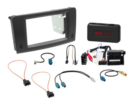 2-DIN set Mercedes M-Class (W164)/GL-Class (X164)