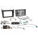 9"/7" Kit VW Polo 04/2014-07/2017 black i-dapter/antenna