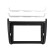 9" panel VW Polo (6R) 04/2014-07/2017 black