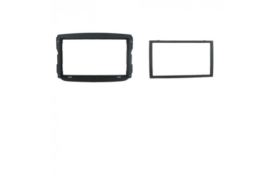 Double DIN ECO panel suitable for Fiat